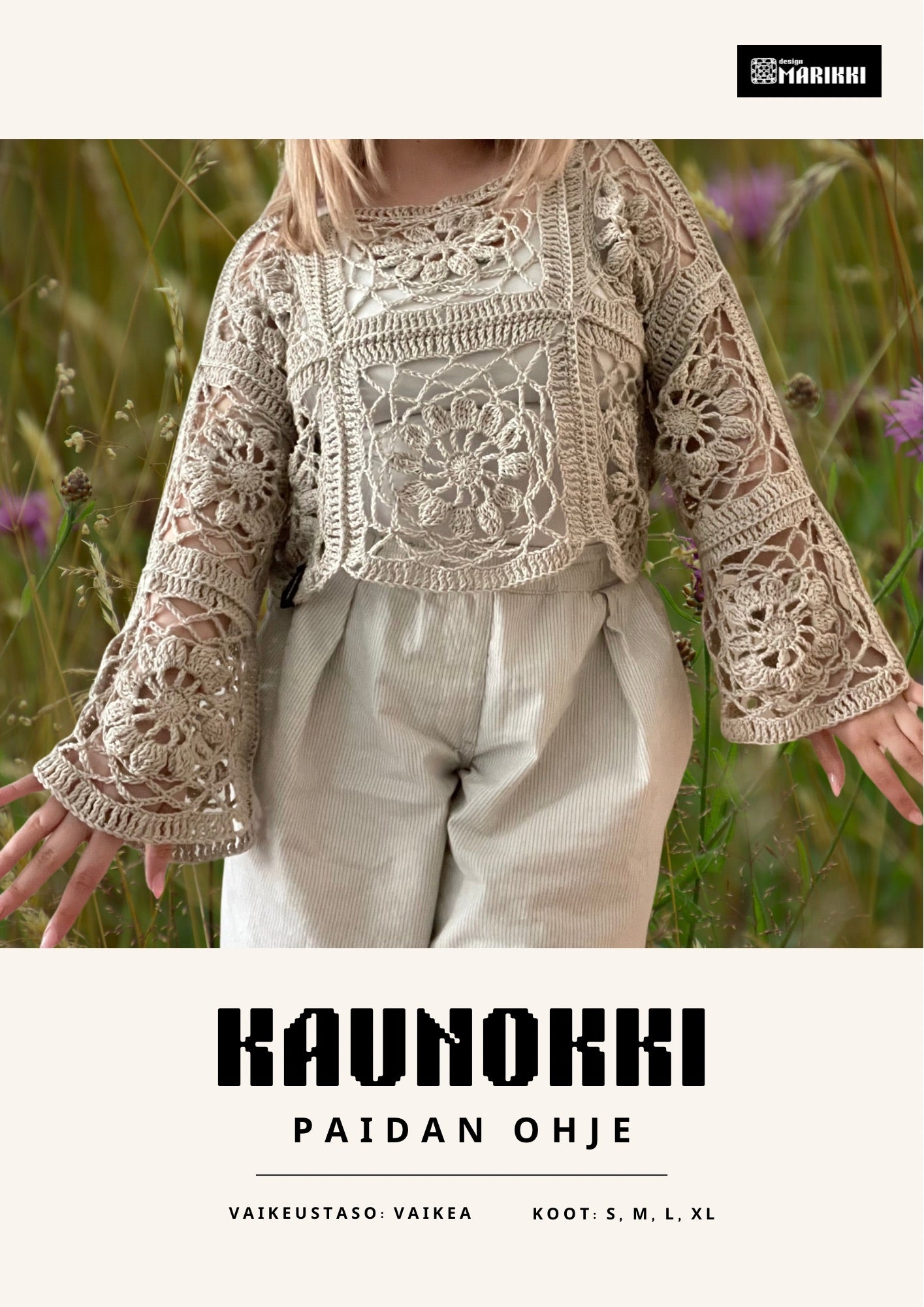 Kaunokki -paita OHJE