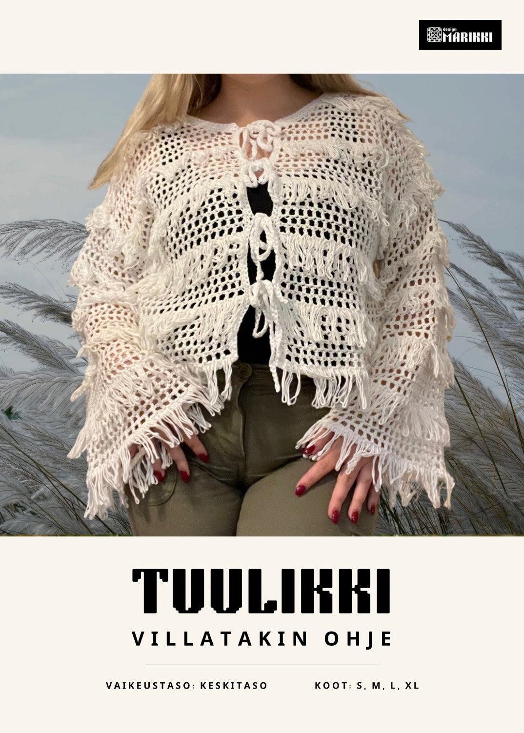 Tuulikki -villatakki OHJE