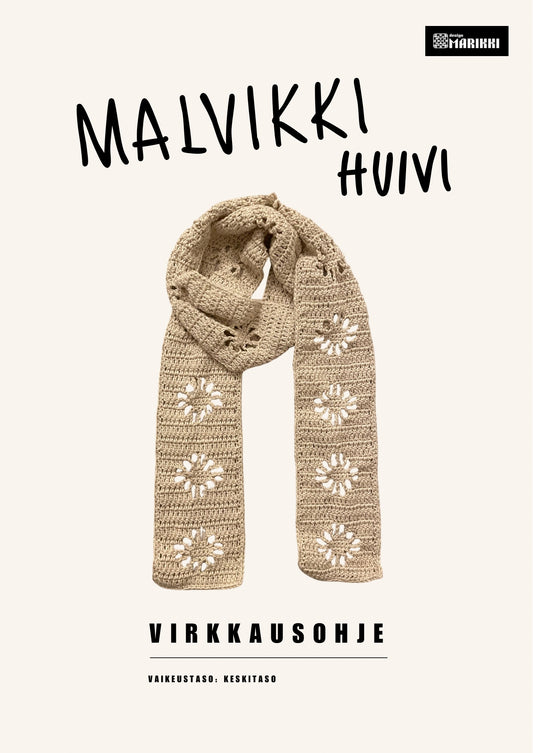 Malvikki -huivi OHJE